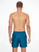 Logo Tape Medium Drawstring Swim Shorts Blue 2XL