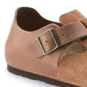London Pecan Oiled/Suede Leather Narrow / 39