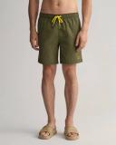 Long Cut Swim Shorts S / Lavish Green / Green