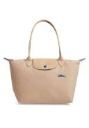 Longchamp Beige Le Pliage Club Small Tote One-Size