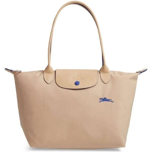 Longchamp Beige Le Pliage Club Small Tote One-Size