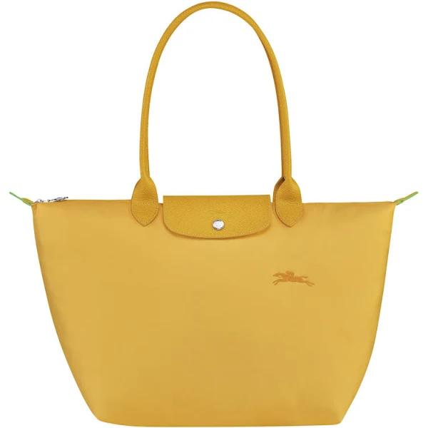 Longchamp Corn Top-Handle Le Pliage Green Large Tote One-Size