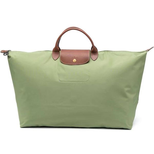 Longchamp Green medium Le Pliage Original luggage bag