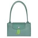 Longchamp Lagoon Le Pliage Green Expandable Small Tote One-Size