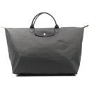 Longchamp Large Le Pliage Green Holdall - Grey