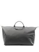 Longchamp Large Le Pliage Green Holdall - Grey