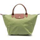 Longchamp Large Le Pliage Green Holdall - Grey