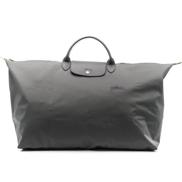 Longchamp Large Le Pliage Green Holdall - Grey