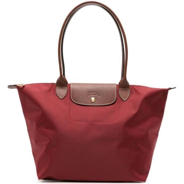 Longchamp Large Le Pliage Tote Bag - Red
