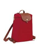 Longchamp 'Le Pliage' Backpack Deep Red