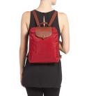 Longchamp 'Le Pliage' Backpack Deep Red