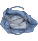 Longchamp Le Pliage Club Medium Top Handle Nylon Tote ~NIP~ Blue Mist