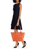 Longchamp Le Pliage Club Small Shoulder Tote Bag Orange