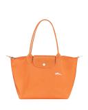 Longchamp Le Pliage Club Small Shoulder Tote Bag Orange