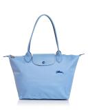 Longchamp Le Pliage Club Small Shoulder Tote Blue