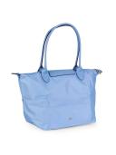 Longchamp Le Pliage Club Small Shoulder Tote Blue