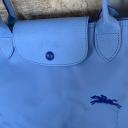 Longchamp Le Pliage Club Small Shoulder Tote Blue