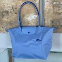 Longchamp Le Pliage Club Small Shoulder Tote Blue