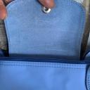 Longchamp Le Pliage Club Small Shoulder Tote Blue