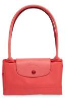 Longchamp Le Pliage Club Small Shoulder Tote Pomegranate