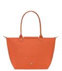 Longchamp Le Pliage Green Large Shoulder Tote Bag Carrot