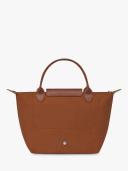 Longchamp Le Pliage Green Small Top-Handle Bag Brown