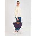Longchamp - Le Pliage Original Top-handle Handbag - Bilberry - Medium