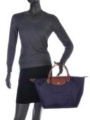Longchamp - Le Pliage Original Top-handle Handbag - Bilberry - Medium