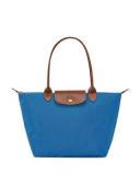 Longchamp Medium Le Pliage Shoulder Tote Candy
