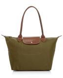 Longchamp Medium Le Pliage Shoulder Tote Candy