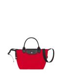 Longchamp Small Le Pliage Energy Recycled Canvas Crossbody Bag Poppy