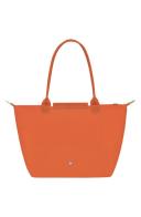 Longchamp Small Le Pliage Recycled Canvas Shoulder Tote Carrot