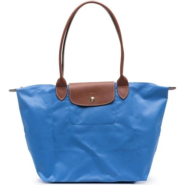 Longchamp Women's Blue large Le Pliage tote bag