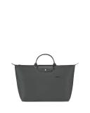 Longchamp Women's Large Le Pliage Green 18" Travel Bag Graphite