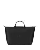 Longchamp Women's Large Le Pliage Green 18" Travel Bag Graphite