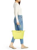 Longchamp Yellow Le Pliage Club Small Tote One-Size