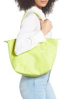 Longchamp Yellow Le Pliage Club Small Tote One-Size