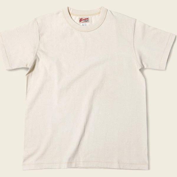 Loopwheel Ringspun Cotton Tubular Athletic T-Shirt- Apricot | Bronson Apricot / S