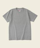 Loopwheel Ringspun Cotton Tubular Athletic T-Shirt- Gray | Bronson Gray / XL