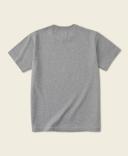 Loopwheel Ringspun Cotton Tubular Athletic T-Shirt- Gray | Bronson Gray / XXL