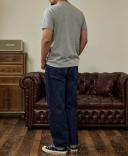 Loopwheel Ringspun Cotton Tubular Athletic T-Shirt- Gray | Bronson Gray / XXL