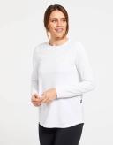 Loose Fit Long Sleeve Swing Top For Women | UPF 50+ Sensitive Collection Biscuit