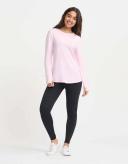 Loose Fit Long Sleeve Swing Top For Women | UPF 50+ Sensitive Collection Cream