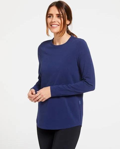 Loose Fit Long Sleeve Swing Top For Women | UPF 50+ Sensitive Collection Navy