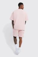 Loose Fit Panelled Cargo Shorts