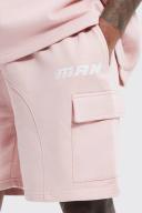 Loose Fit Panelled Cargo Shorts