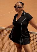 Lorna Jane | Deuce Retro Tennis Dress | XXS | Black | Womens