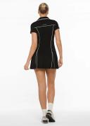 Lorna Jane | Deuce Retro Tennis Dress | XXS | Black | Womens