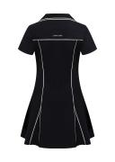 Lorna Jane | Deuce Retro Tennis Dress | XXS | Black | Womens