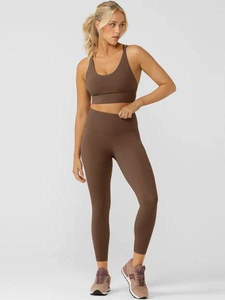 Lorna Jane | Lotus No Chafe Ankle Biter Leggings | XXL | Womens